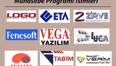 muhasebe programı isimleri
